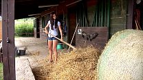 porn pussy megan cox masturbates outdoors see her getting hot in the hay free