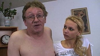 porn cute blondie fucked on the office desk by mature man free