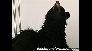porn dase glamorous babe with bear fur free
