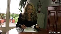 porn ma horny german milf with mega tits fucks her boss free