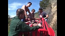 porn black milf with huge jugs kelly starr runs into a horny group of ranchers and gets hardcorte gang bang free