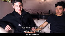 porn free two twink spanish latino boys get paid to fuck in front of camera guy free