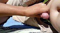 porn for girl masturbates boyfriend on a public beach free