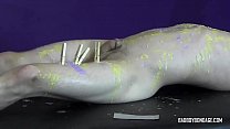 porn llpvvseyr badboybondage boy writhes while dried wax is scraped off him with spatula free