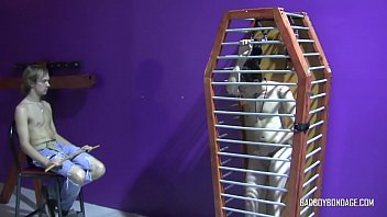porn i badboybondage young dom locks up skinny sub and him to jerk off free