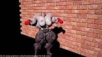 porn fbb muscle growth and punch hardcore ladys free