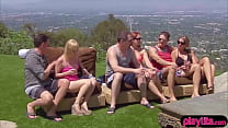 porn pussy cute newbie couple goes to an la swinger club free