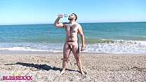 porn et straight male walking along the nude beach magic javi free