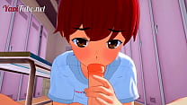 porn maa yaoi 3d naru x shiro yaoiotubes mascot handjob blowjob anal free