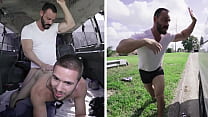 porn scenes bait bus buff straight guy tricked into having gay sex with joey doves free