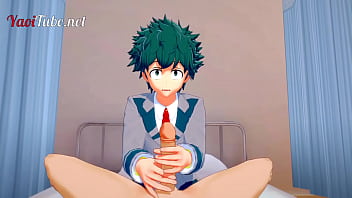 porn fisting boku no hero yaoi deku bakugou first time in the infirmary handjob and anal with cum inside free