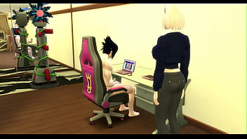porn durin naruto cap 1 goes to visit his girlfriend sarada and then sakura gets sasuke masturbating sees them having free