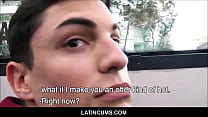 porn by latincumscom hot stud latino boy paid cash to fuck straight guy free