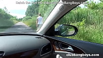 porn cumming on his ass in public free