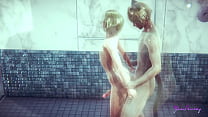 porn seachplummy yaoi femboy osuke enjoys a hot shower with his boy sissy boy japanese asian manga anime porn gay free