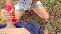 porn टचर step sister jerks off cock with her wet panties until he cums free