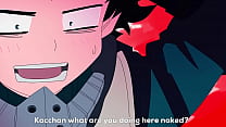 porn big midoriya gives up his ass to his straight friend bakugo free