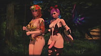 porn ooltah hot shemale fairy fucks amazon in the forest 3d animated cartoon futanari sex free