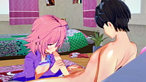 porn bigboyfuck fate grand order yaoi gudao x astolfo blowjob sissy japanese asian manga anime game porn gay free