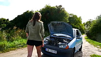 porn polish amateur couple fucking in the car free