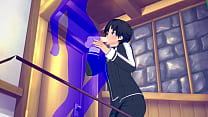 porn bella sword art online yaoi kirito blowjob with cumshot in his mouth japanese asian manga anime game porn gay free