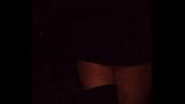 porn bara with a miniskirt touching a cock in booths free