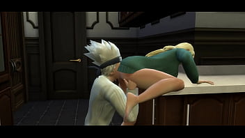 porn اسيوية naruto hentai episode 98 kakashi is in the kitchen having some coffee and sunade arrives and says i want free