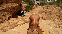 porn giving a stranger a nice view while i do my nude yoga free