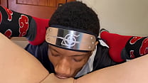 porn sleeping shinobi eats pussy with hersheys carmel syrup free