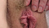 porn mature pussy and clitoris close up chubby milf masturbates her hairy cunt home fetish asmr free
