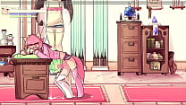 porn xxx max the elf v04 hentai game pornplay ep7 turned into shemale nympho with big boobs and milked by a futanari free