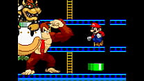 porn partage mugenr18 two bowser koopa donkey kong vs mario free