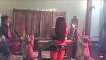 porn asian girl with big tits after blowjob and deep throat receives double penetration free