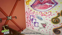 porn jones naughty bride having sex with two men in bdsm room free
