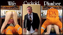 porn cheating housewife plumber and cuckold husband at the kitchen scene 2 free