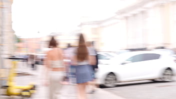 porn vlogger gets a bj in hallway from hot chick with big tits and fucks her at home free