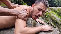 porn gifted male fucked me in the waterfall free
