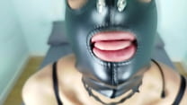 porn hug petty bdsm slut sucking cock deepthroat slapping and spitting her face with slave leather mask free