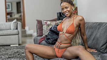 porn amateur kenyan teen spreads wide takes it deep at wild bikini casting free