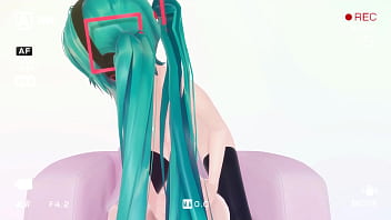 porn hatsune miku cowgirl sex hentai mmd 3d blue hair clip free