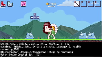 porn hentai game cute brunette girl having fun having sex with different enemies free
